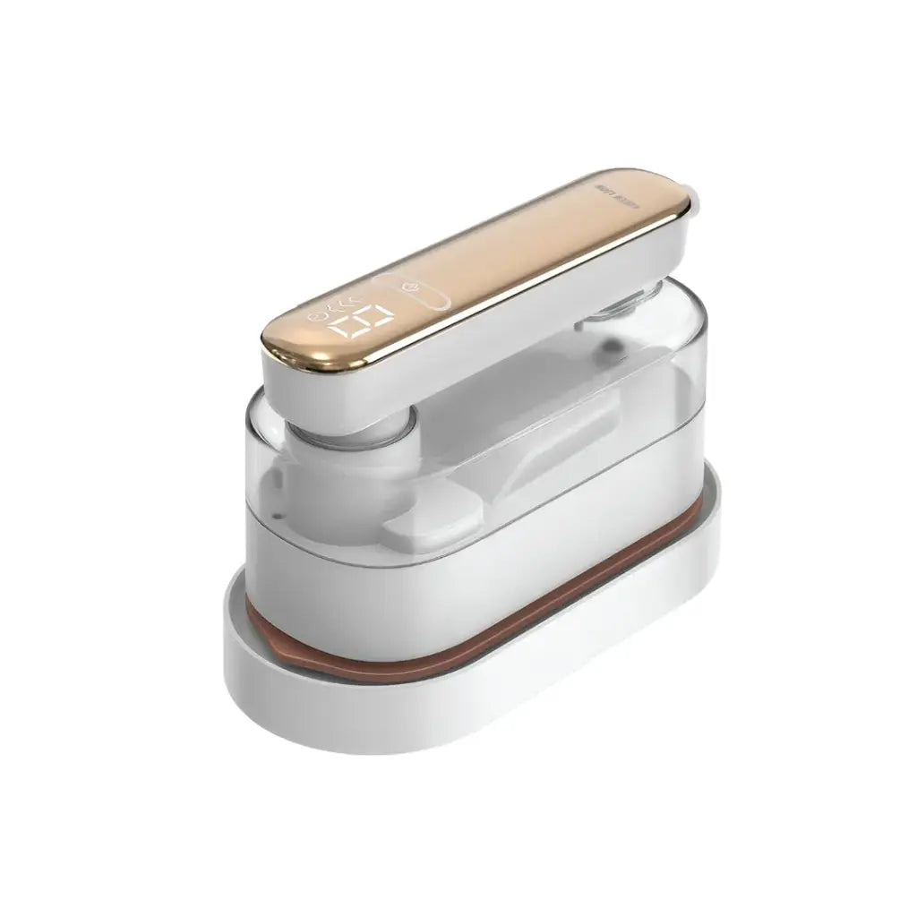 Green Lion GX288 Mini Iron with Steam Function - White - مكواة بخار صغيرة جرين ليون جي اكس 288 بقوة 1000 واط - أبيض