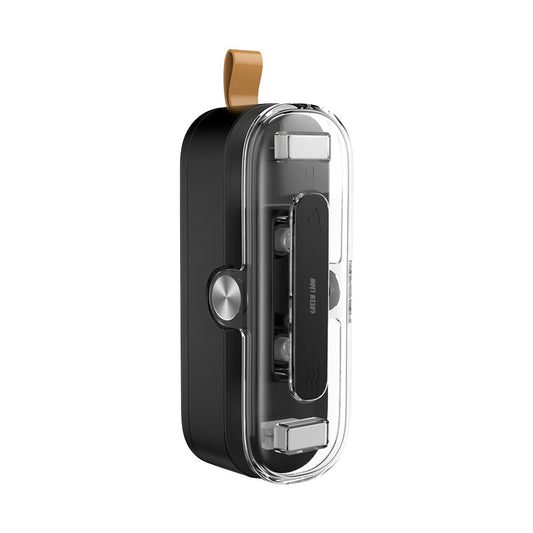 جهاز غلق اكياس الطعام 2 في 1 من جرين لايون | Green Lion 2 IN 1 Mini Sealer - Black.
