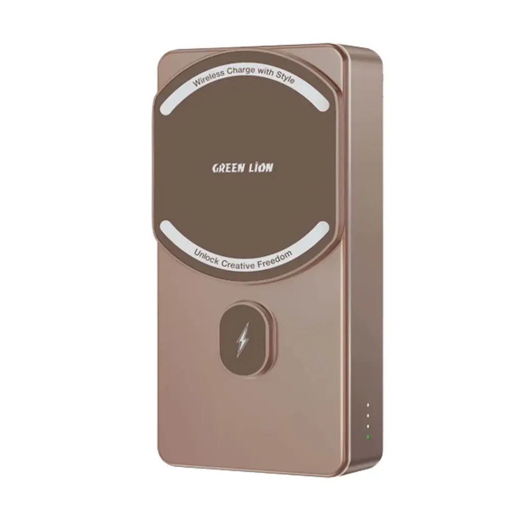 Green Lion Milton 10000mAh Powerbank - باور بانك جرين ليون ميلتون بسعة 10000 مللي أمبير