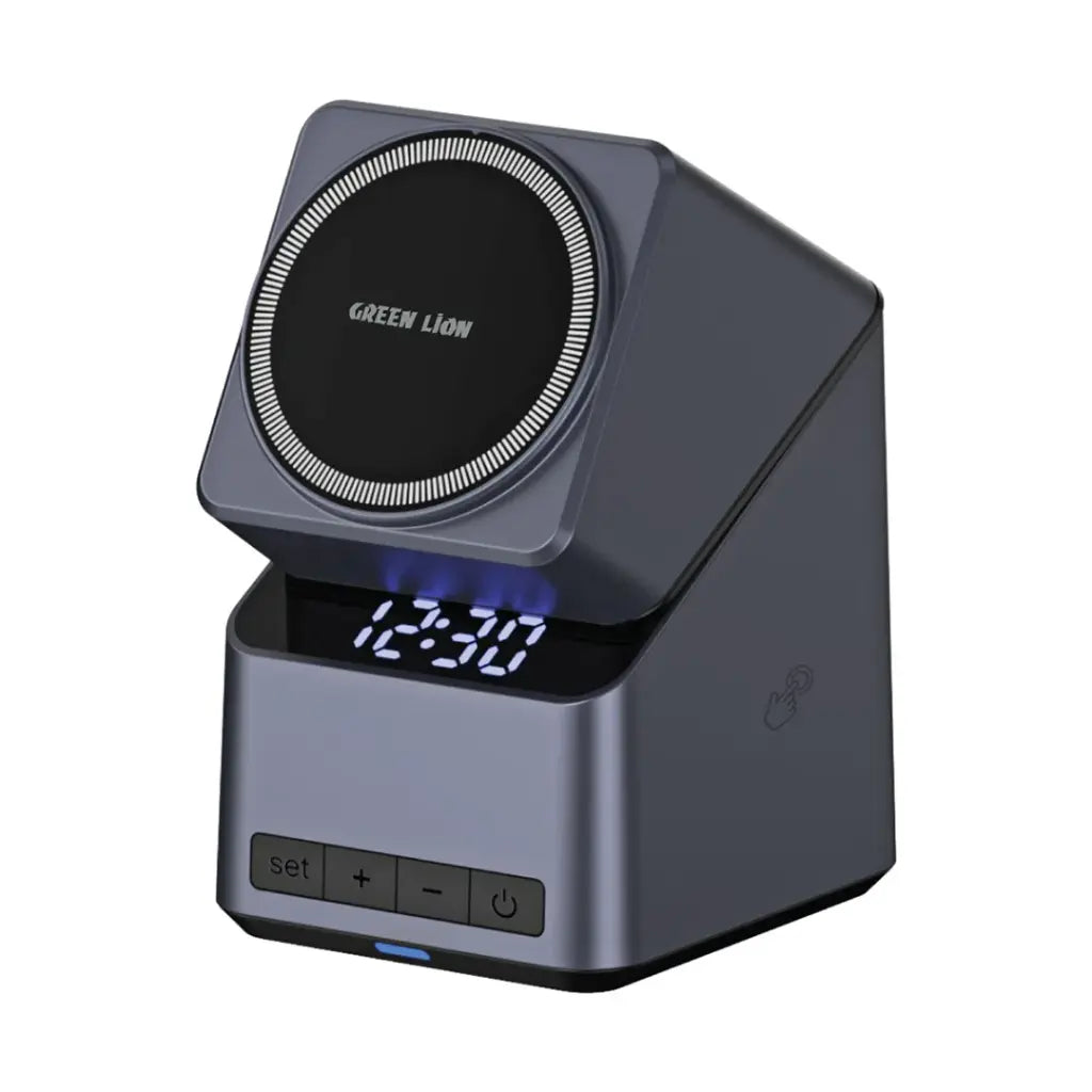 شاحن جرين لايون متعدد الاجهزة 4 اللاسلكي - رمادي | Green Lion Multi Device 4 Wireless Charger - Gray