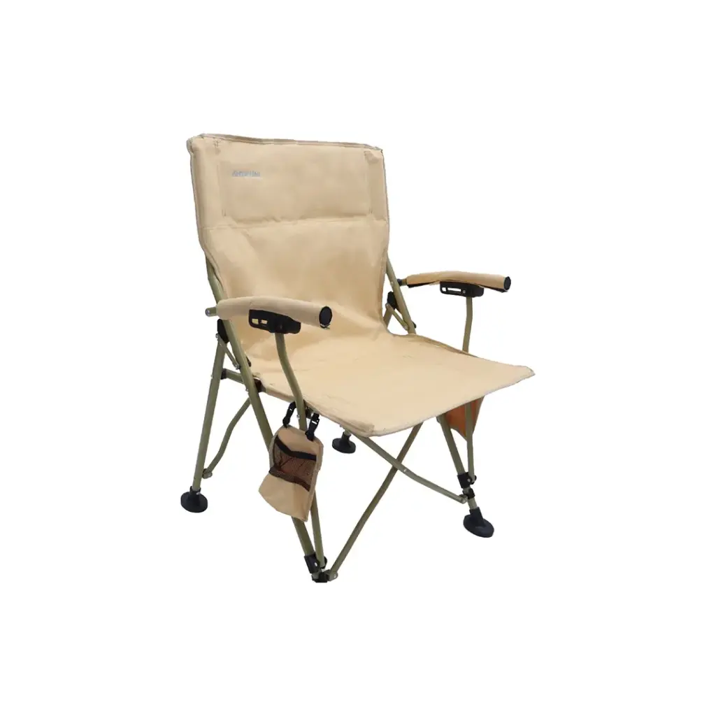 Green Lion Outdoor Camping Chair with Carrying Bag - كرسي التخييم الخارجي من جرين ليون مع حقيبة حمل