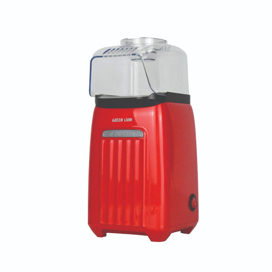 Green Lion PopJoy Pop Corn Maker 1200W 270mL - Red -  جرين ليون بوب جوي ماكنة صنع الفشار - احمر