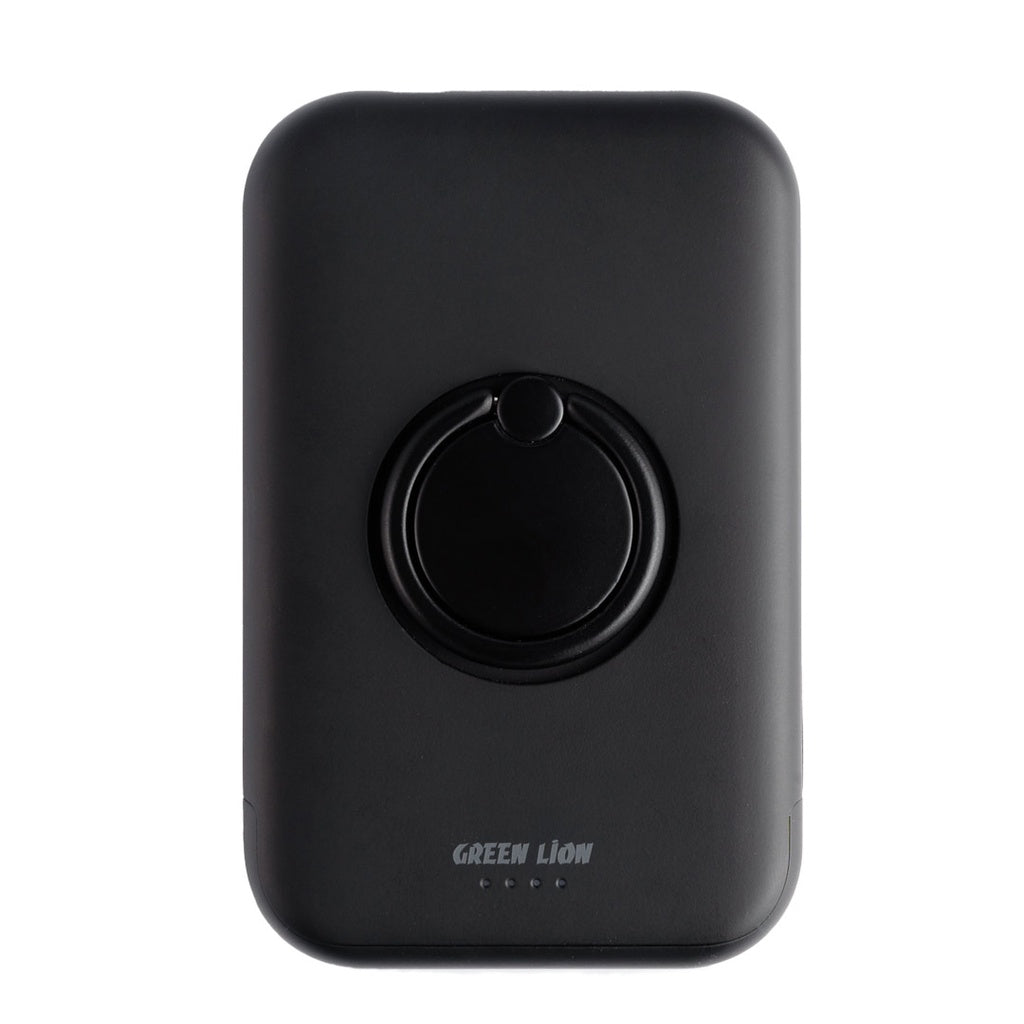 Green Lion Power Ring Fast Charging Power Bank 5000mAh PD 20W -جرين ليون باور رينج باور بنك سريع الشحن 5000 مللي امبير بي دي 20 واط