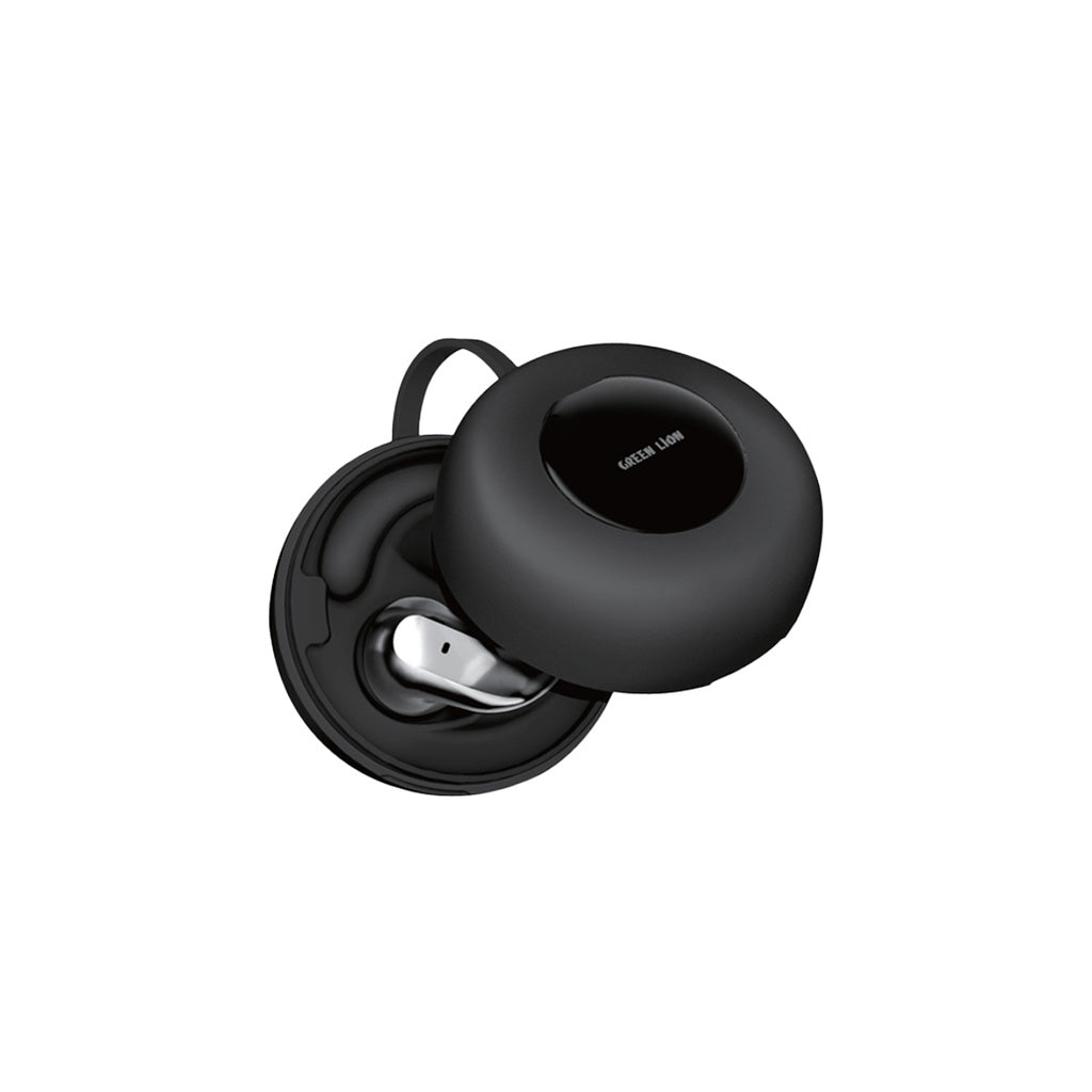 Green Lion Passion Open - Ear TWS - Black - سماعات جرين ليون باشن مفتوحة الأذن – أسود