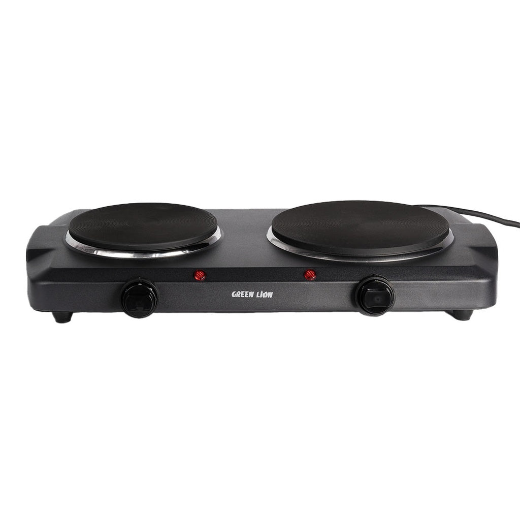 Green Lion Portable Dual Electric Stove 2500W - موقد كهربائي محمول مزدوج جرين ليون 2500 وات