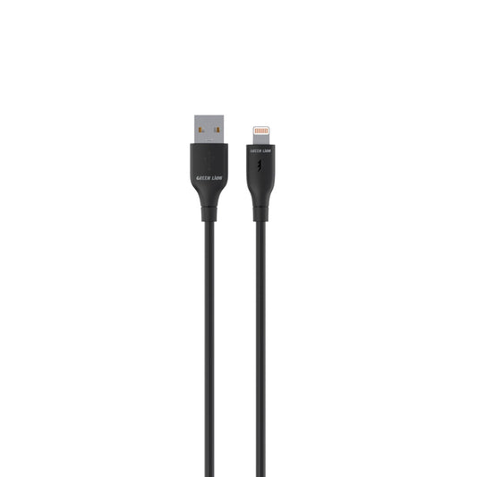 Green Lion USB-A to Lightning 30CM Cable  Fast Charging -كابل  جرين ليون تايب أ إلى لايتننج بطول 30 سم - شحن سريع
