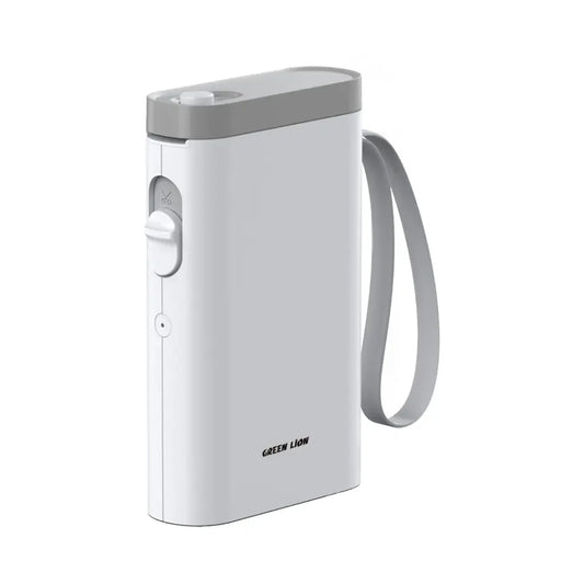 Green Lion Snap Label Thermal Printer 14mm - White - طابعة ملصقات حرارية جرين ليون سناب 14مم - أبيض