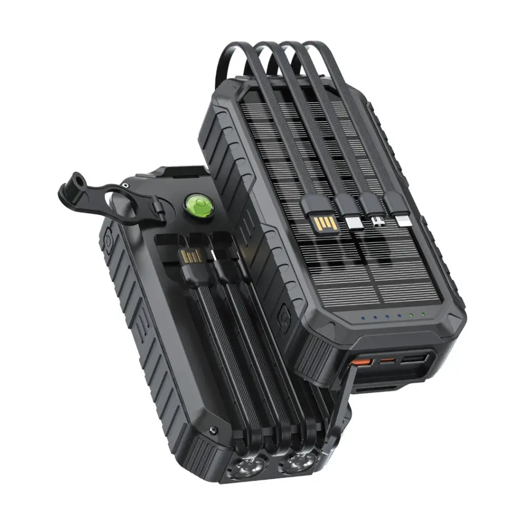 Green Lion Solar Mate Power Bank 20000mAh - باور بانك جرين ليون سولار ميت 20000 مللي أمبير