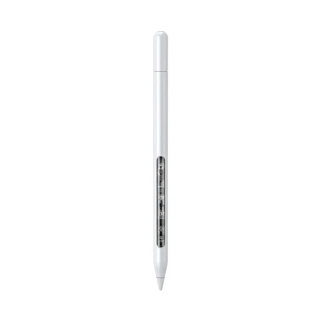 Green Lion Find My Stylus Pencil - White - جرين ليون فايند ماي ستايلس بينسل قلم لمس ذكي مع شحن سريع