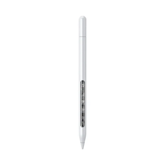 Green Lion Find My Stylus Pencil - White - جرين ليون فايند ماي ستايلس بينسل قلم لمس ذكي مع شحن سريع