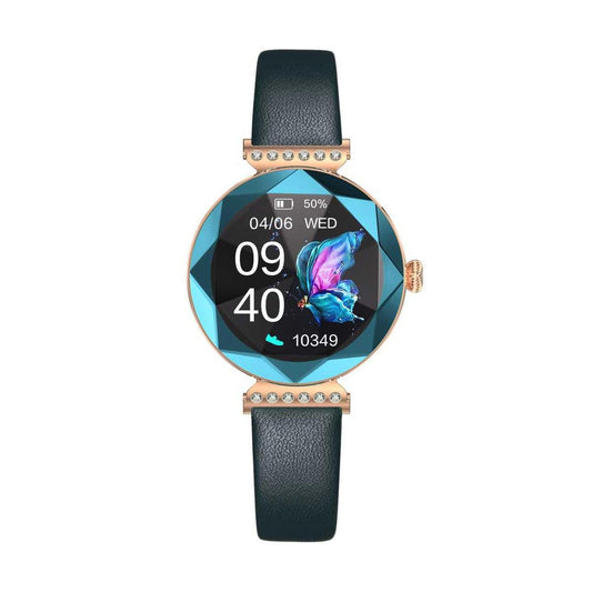 Green Lion Swarovski Smart Watch - ساعة جرين ليون الذكية مع كريستالات سواروفسكي