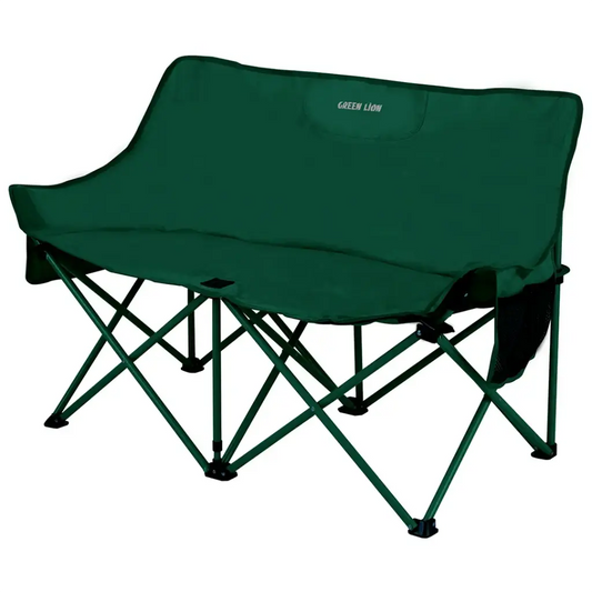 كرسي جرين لايون المزدوج للتخييم - اخضر | Green Lion Twin Camping Chair – Green