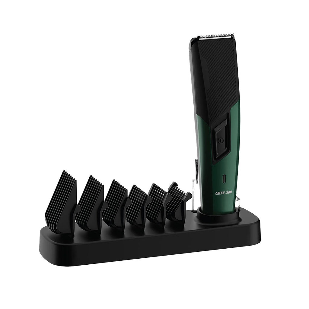 ماكينة حلاقة الشعر جرين لايون تريم فليكس - اخضر واسود | Green Lion Trim Flex Hair Trimmer - Green & Black.
