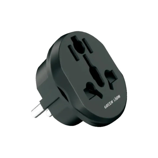 محول جرين لايون العالمي - اسود | Green Lion Universal Conversion EU Plug 2 - Black