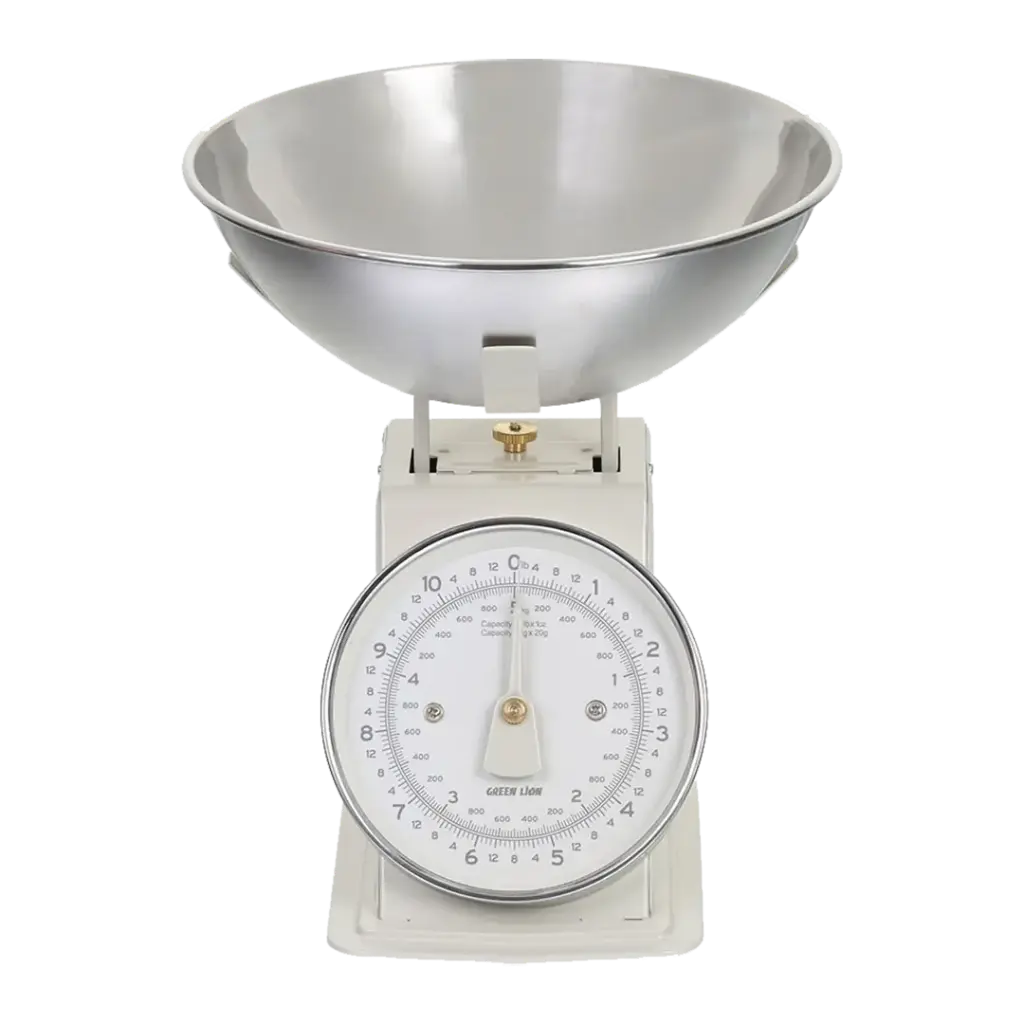 ميزان مطبخ جرين لايون الكلاسيكي - كريمي | Green Lion Vintage Kitchen Scale - Cream