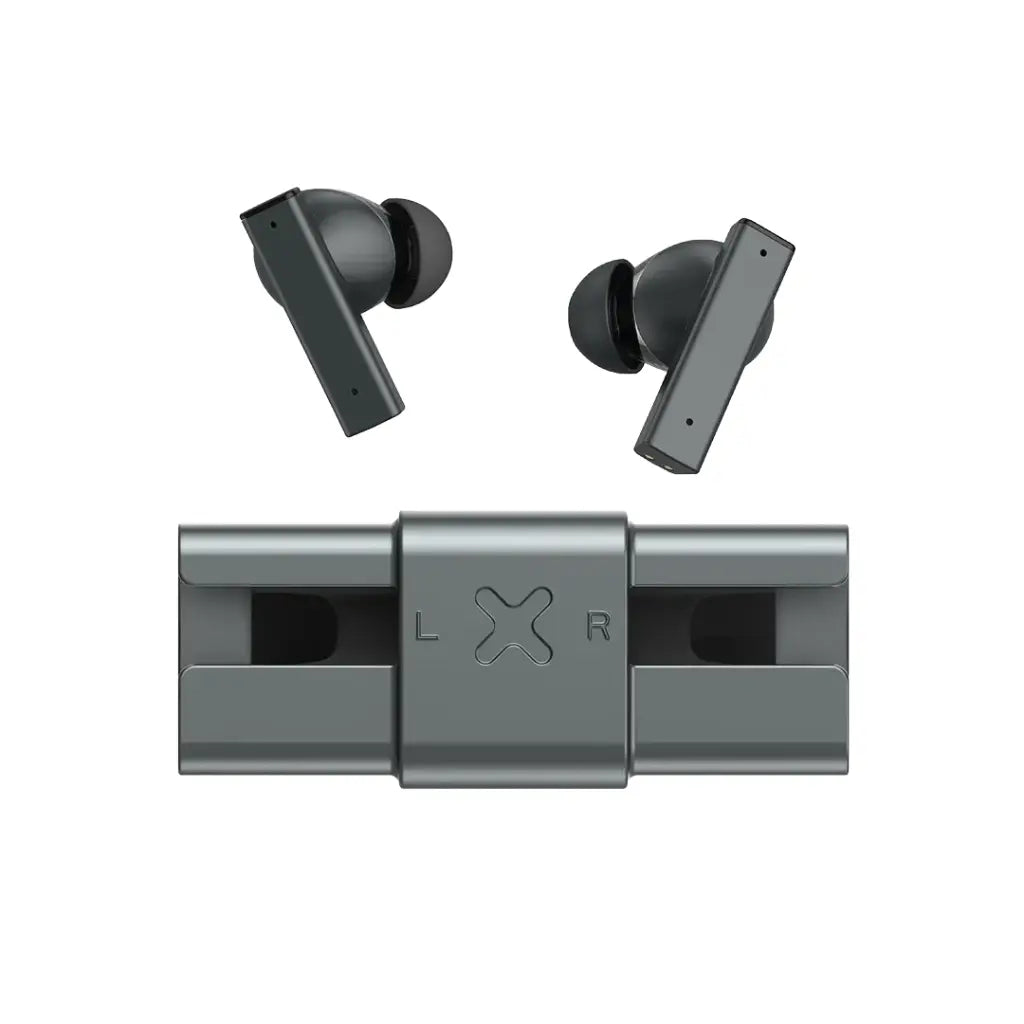 سماعات جرين لايون ZINC Y ميتال اللاسلكية بخاصية الغاء الضوضاء - اسود | Green Lion ZINC Y Metal Earbuds TWS with ANC - Black