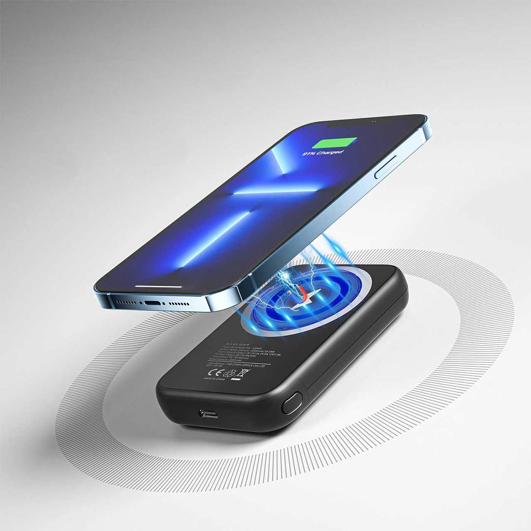 باور بانك جرين لايون باور رينك بسعة 5000 مللي امبير و بقدرة شحن 20 واط | Green Lion Power Ring Fast Charging Power Bank 5000mAh PD 20W