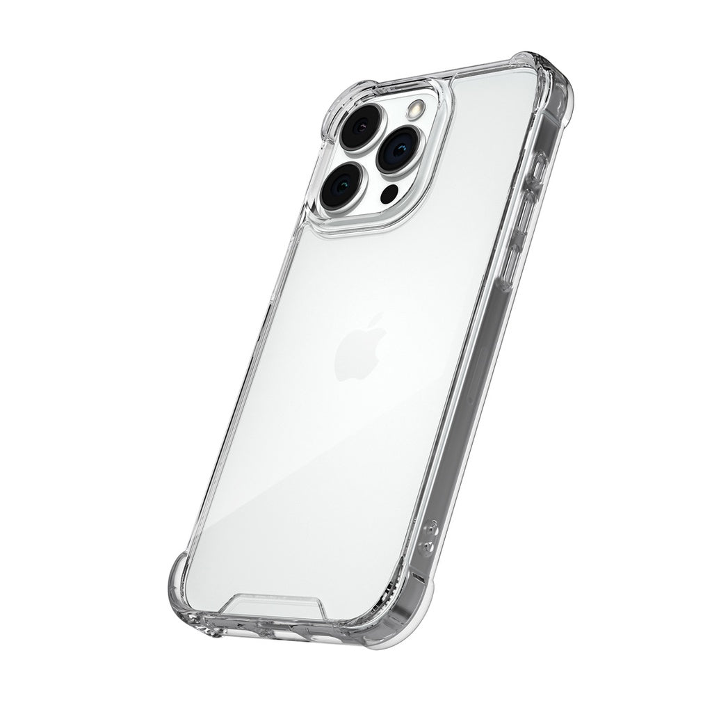 كفر جرين لايون ضد الصدمات لهاتف ايفون 15 برو / برو ماكس - شفاف | Green Lion Anti-Shock Case for iPhone 15 Pro / Pro Max - Clear