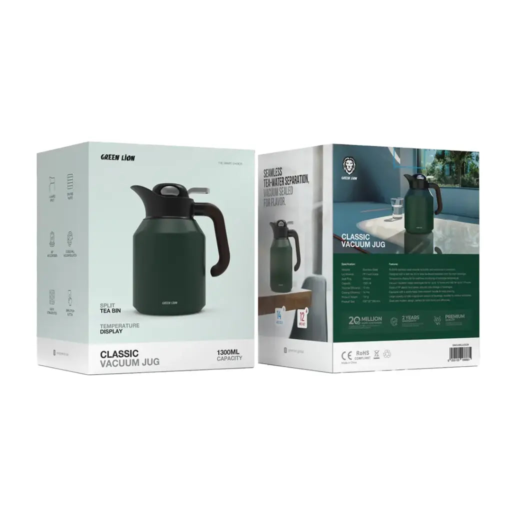 قنينة جرين لايون كلاسيك الحافظة للحرارة والبرودة  | Green Lion Classic Vacuum Jug