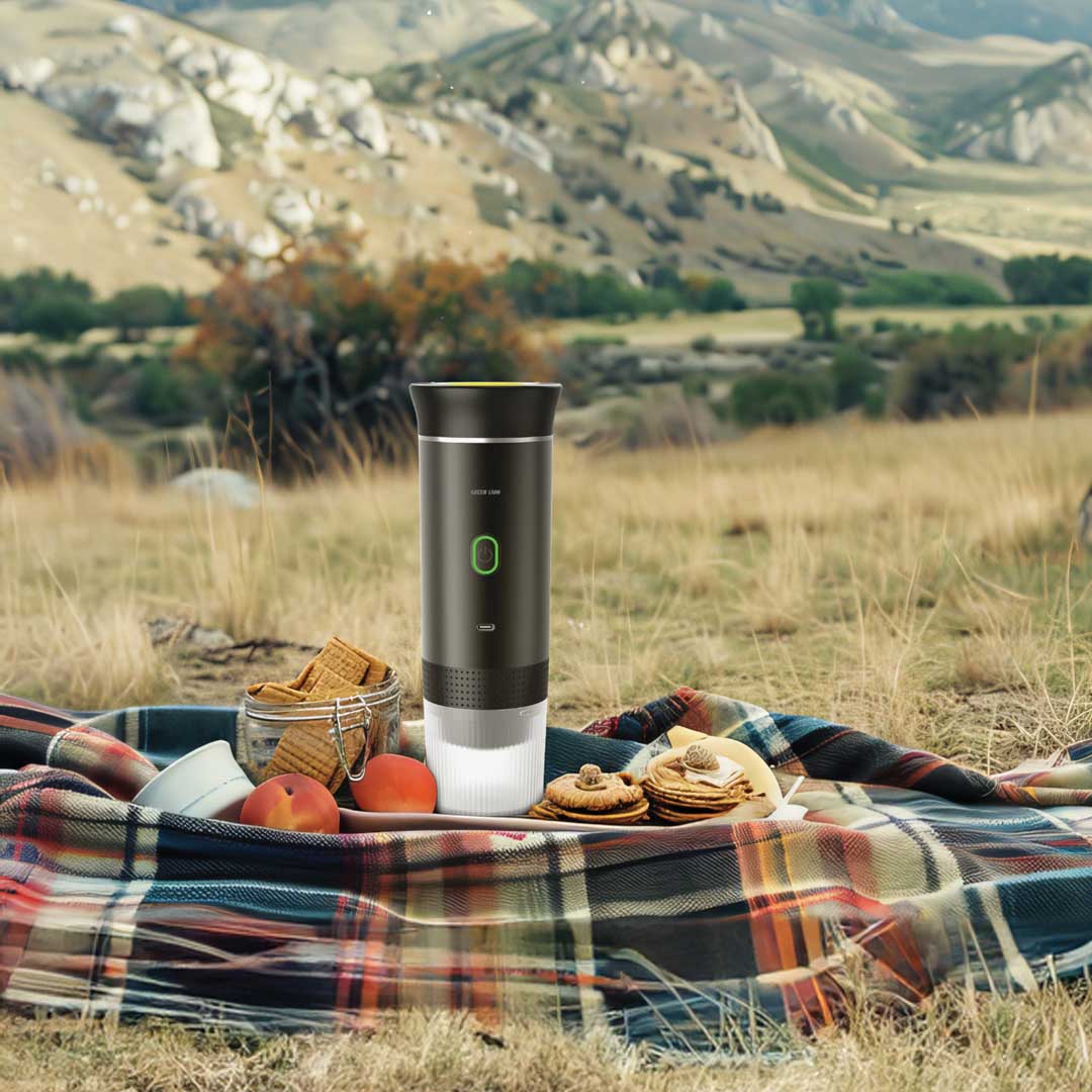 ماكينة القهوة جرين لايون جي-بورتابل لايت بسعة 60 مل - اسود | Green Lion G-Portable Lite Coffee Maker 60ml – Black