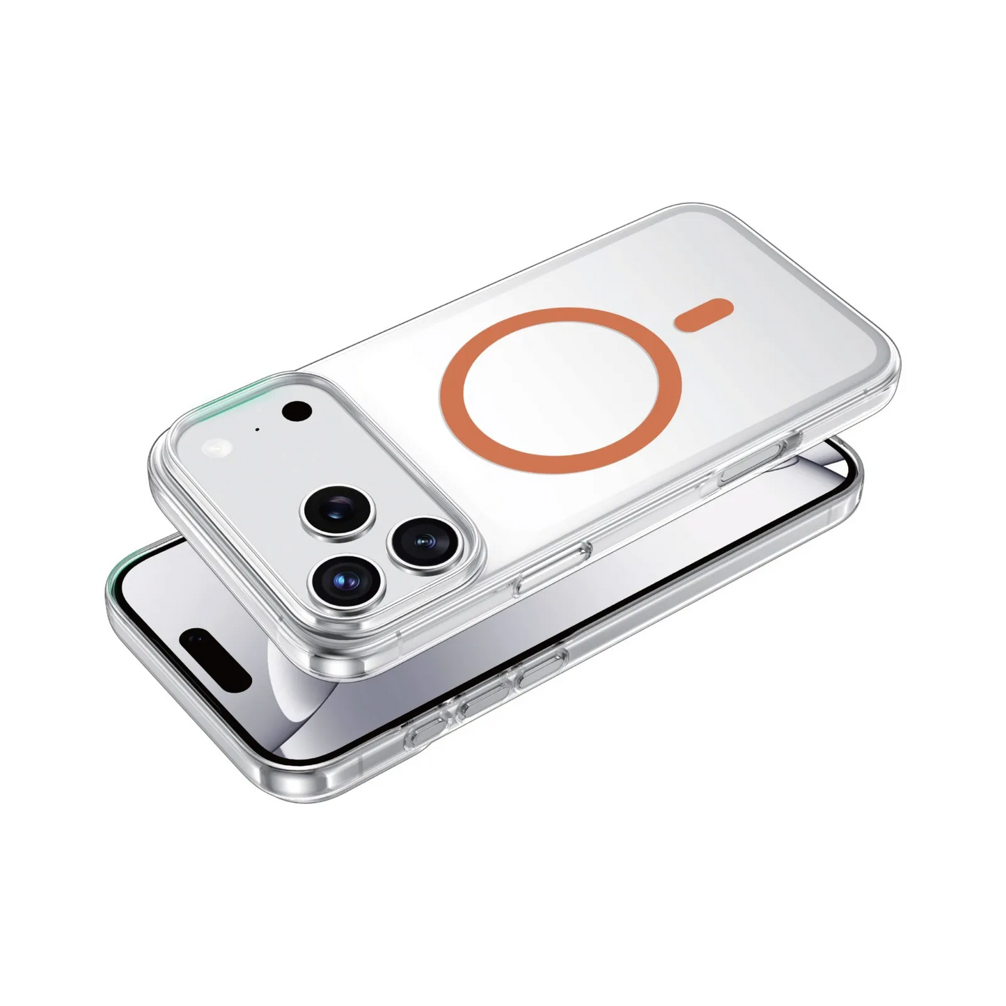 كفر جرين لايون Coral Delgado لهاتف ايفون 17 برو ماكس - برتقالي | Green Lion Coral Delgado Case for iPhone 17 Pro Max – Orange