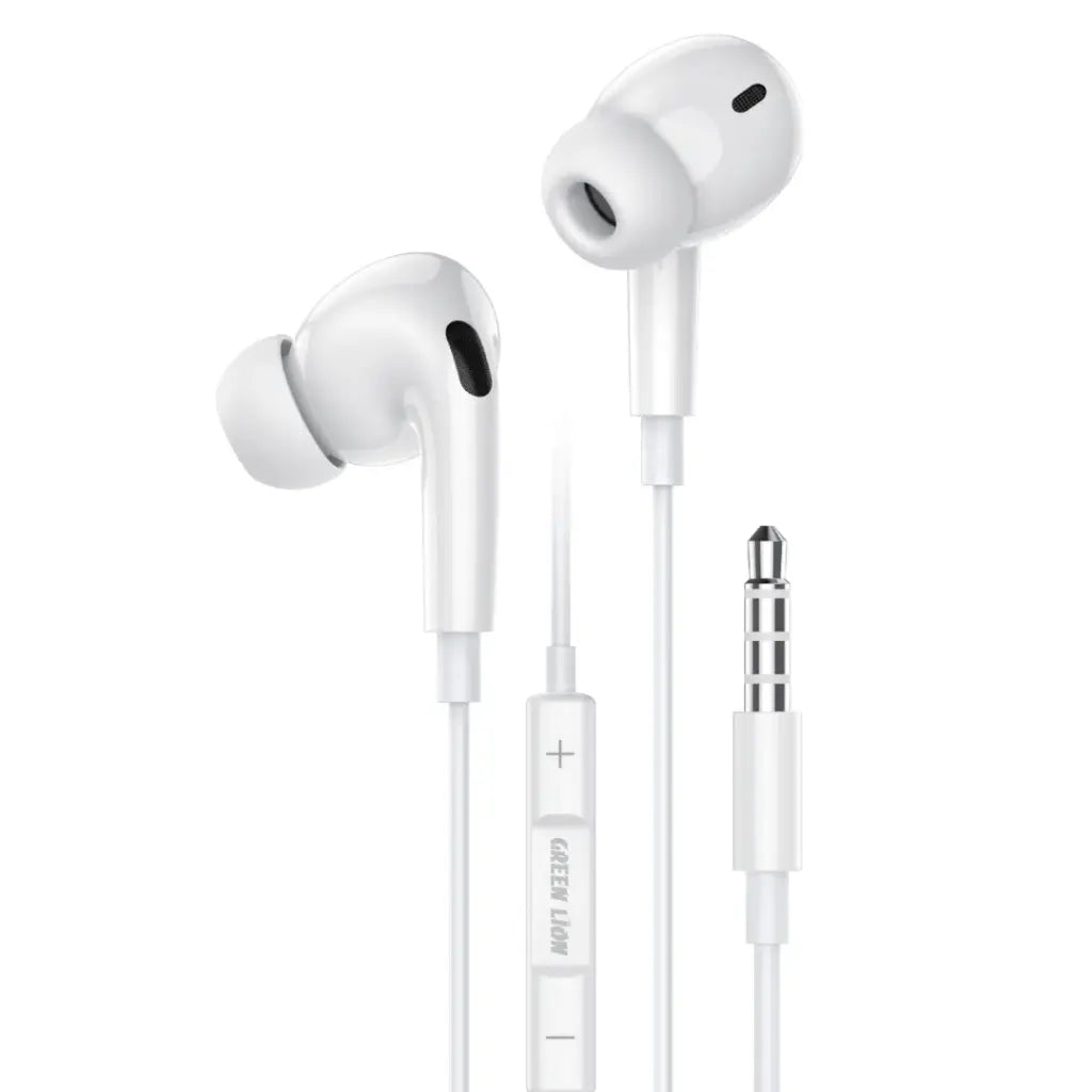 Green Lion GL-Stereo Pro Wire Control With Microphone - سماعة جرين ليون جي ال -ستيريو