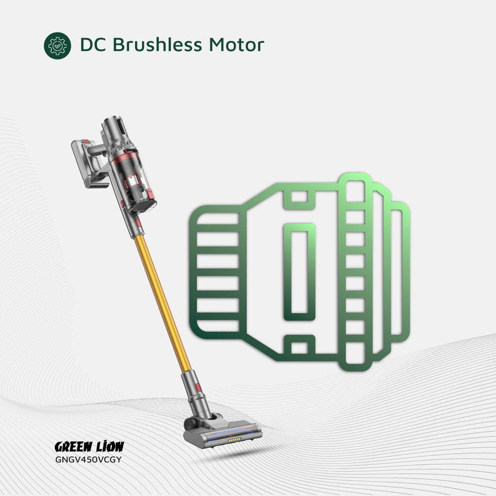 Green Lion GV-450 Cordless Vacuum Cleaner - مكنسة جرين ليون جي في 450 اللاسلكية