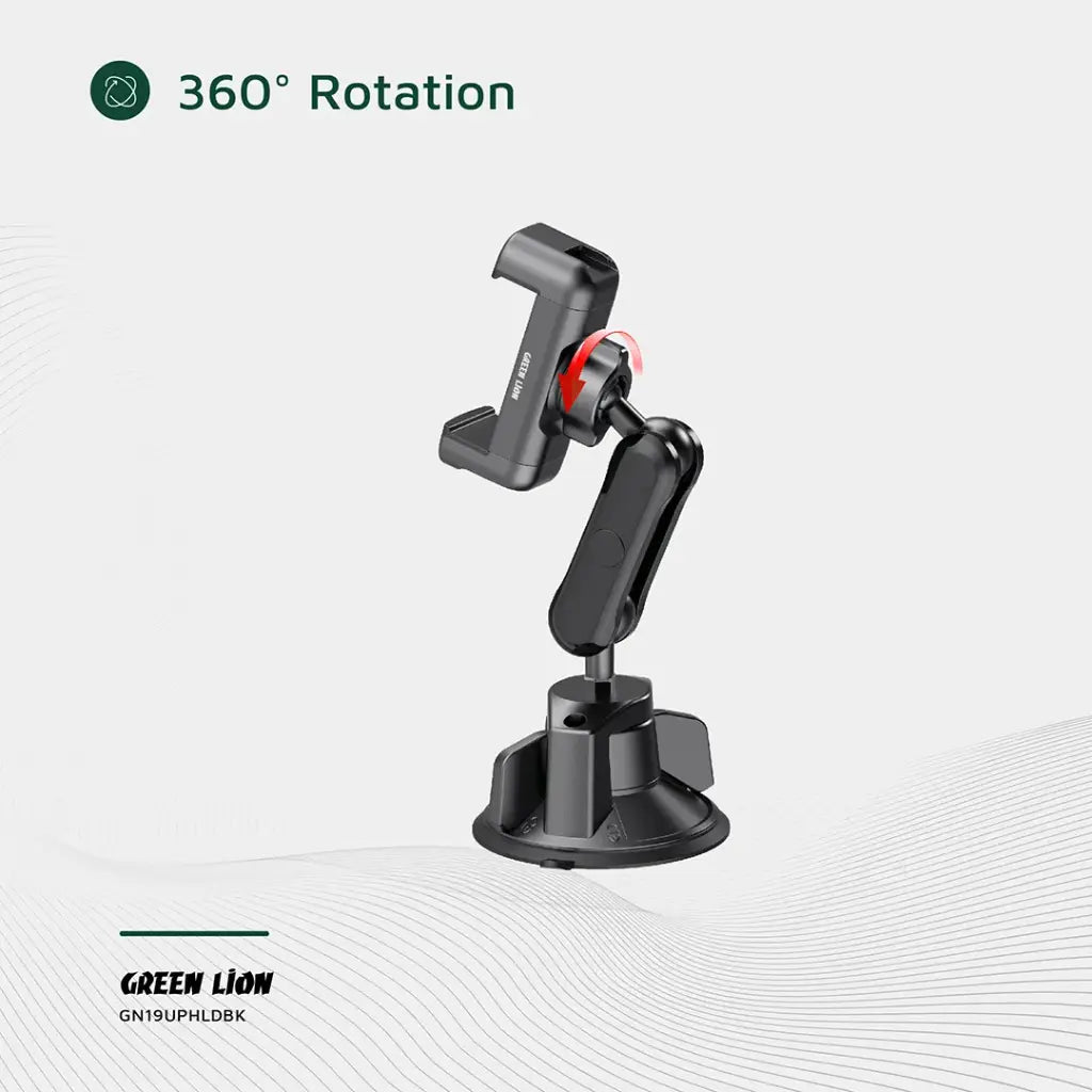 Green Lion GX-19 Universal Phone Holder – حامل هاتف Green Lion GX-19 تثبيت على الزجاج أو التابلوه