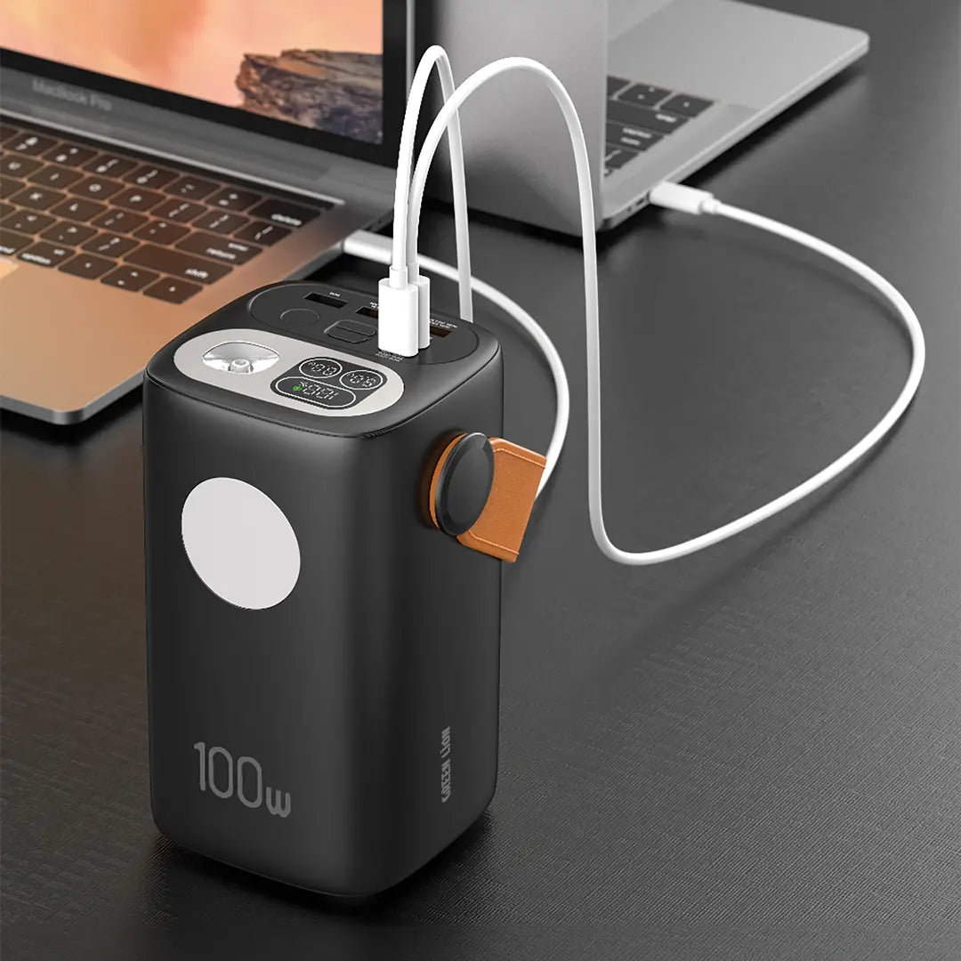 Green Lion Hyper Core 60 Power Bank 60000mAh - باور بانك جرين ليون هايبر كور 60 بسعة 60000 ملي أمبير