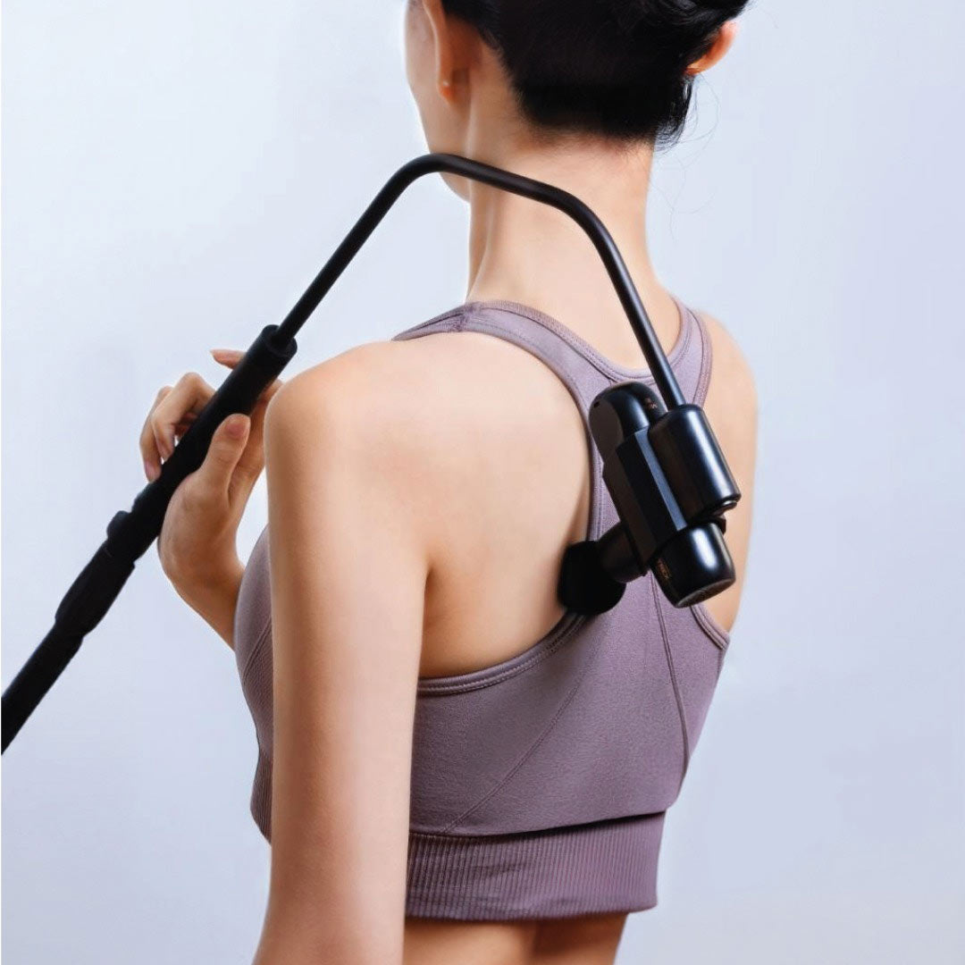 Green Lion Long Handle Massage Gun - مسدس التدليك جرين ليون طويل المقبض