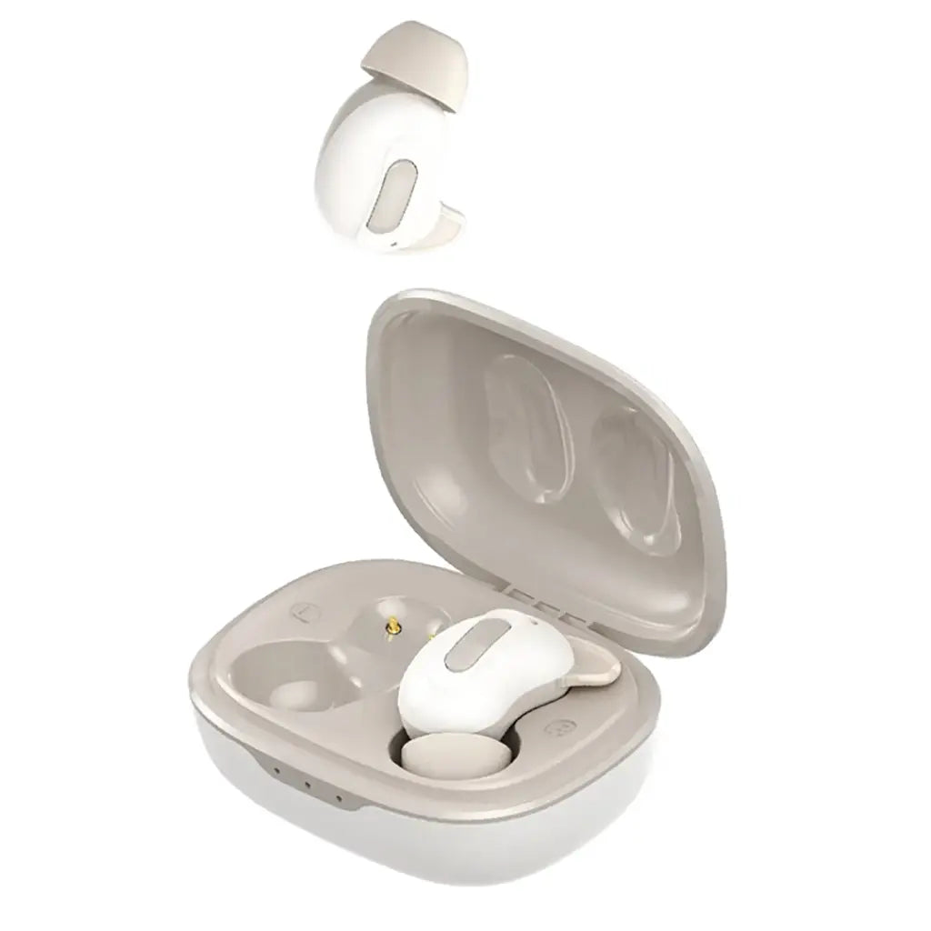 Green Lion Majestic True Wireless Earbuds TWS - Beige - سماعات جرين ليون ماجستيك بتقنية بلوتوث 5.4- بيج
