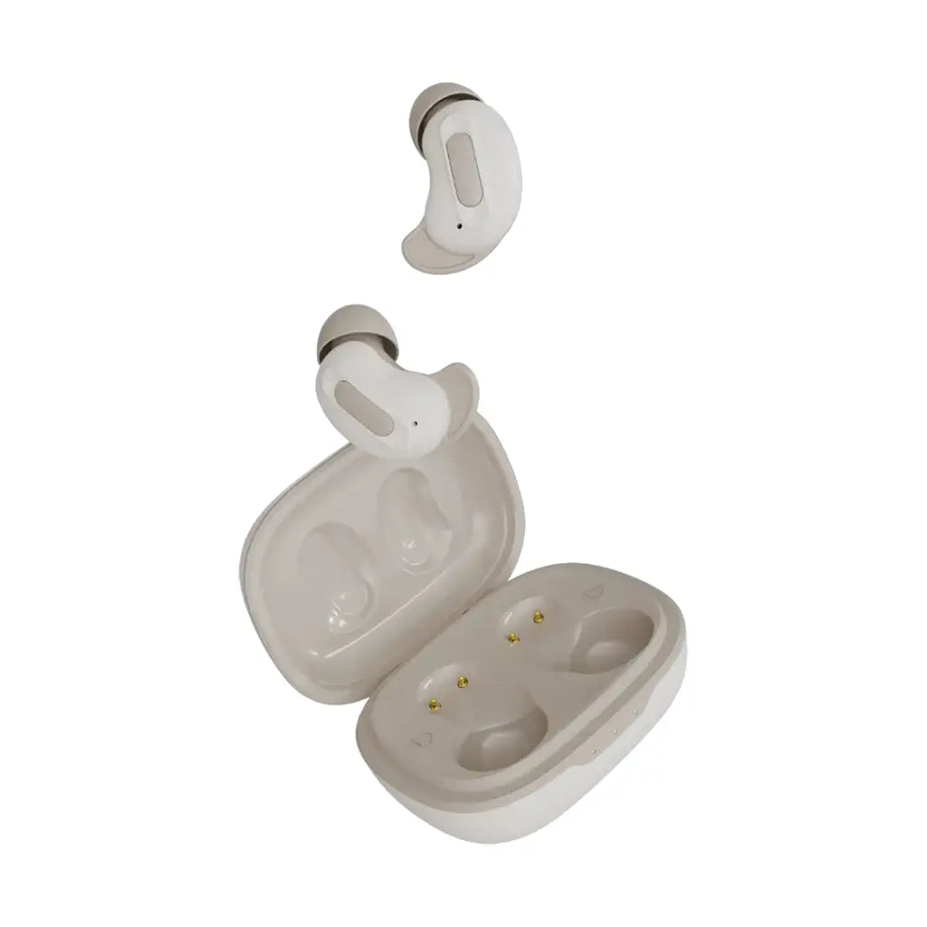 Green Lion Majestic True Wireless Earbuds TWS - Beige - سماعات جرين ليون ماجستيك بتقنية بلوتوث 5.4- بيج