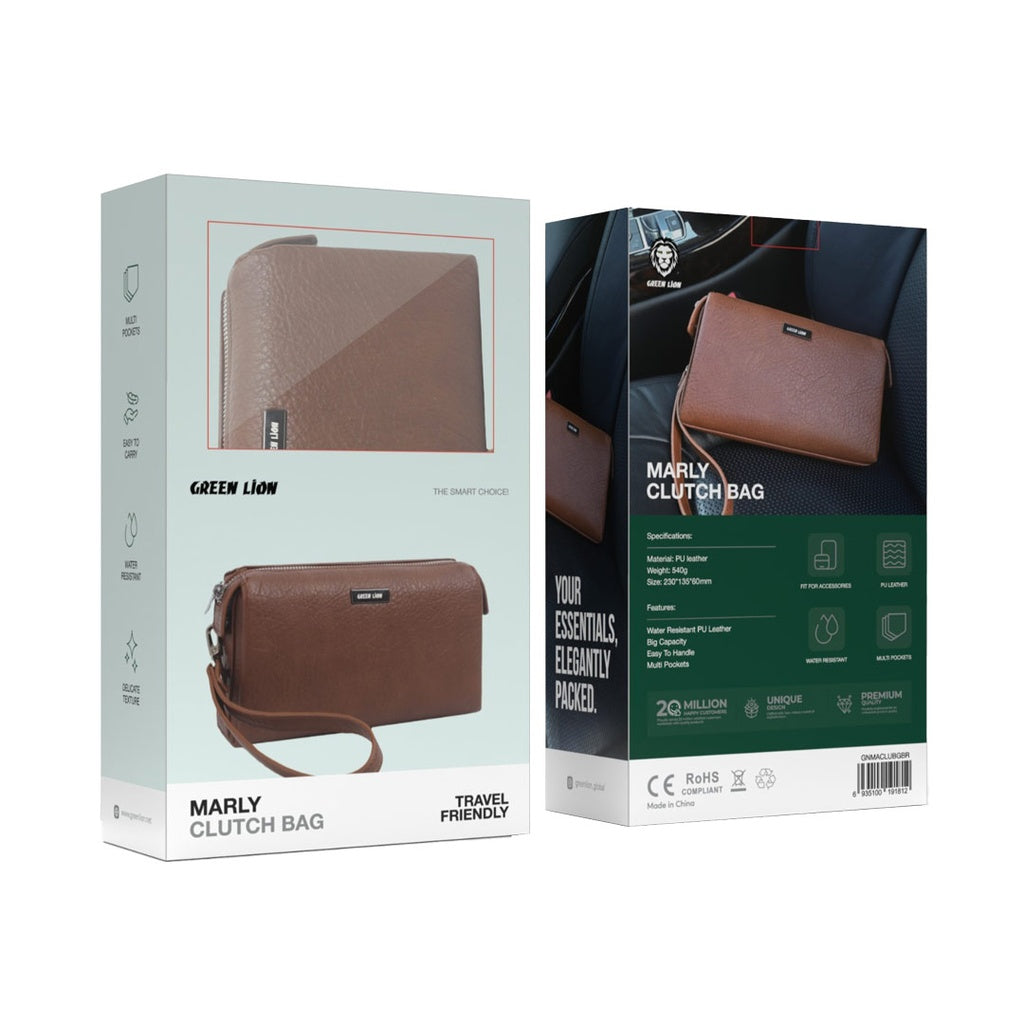 حقيبة جرين لايون مارلي | Green Lion Marly Clutch Bag