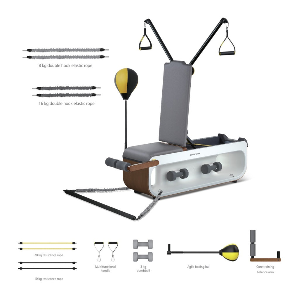 مقعد اللياقة البدنية متعدد الاستخدامات من جرين لايون | Green Lion Multifunctional Fitness Bench