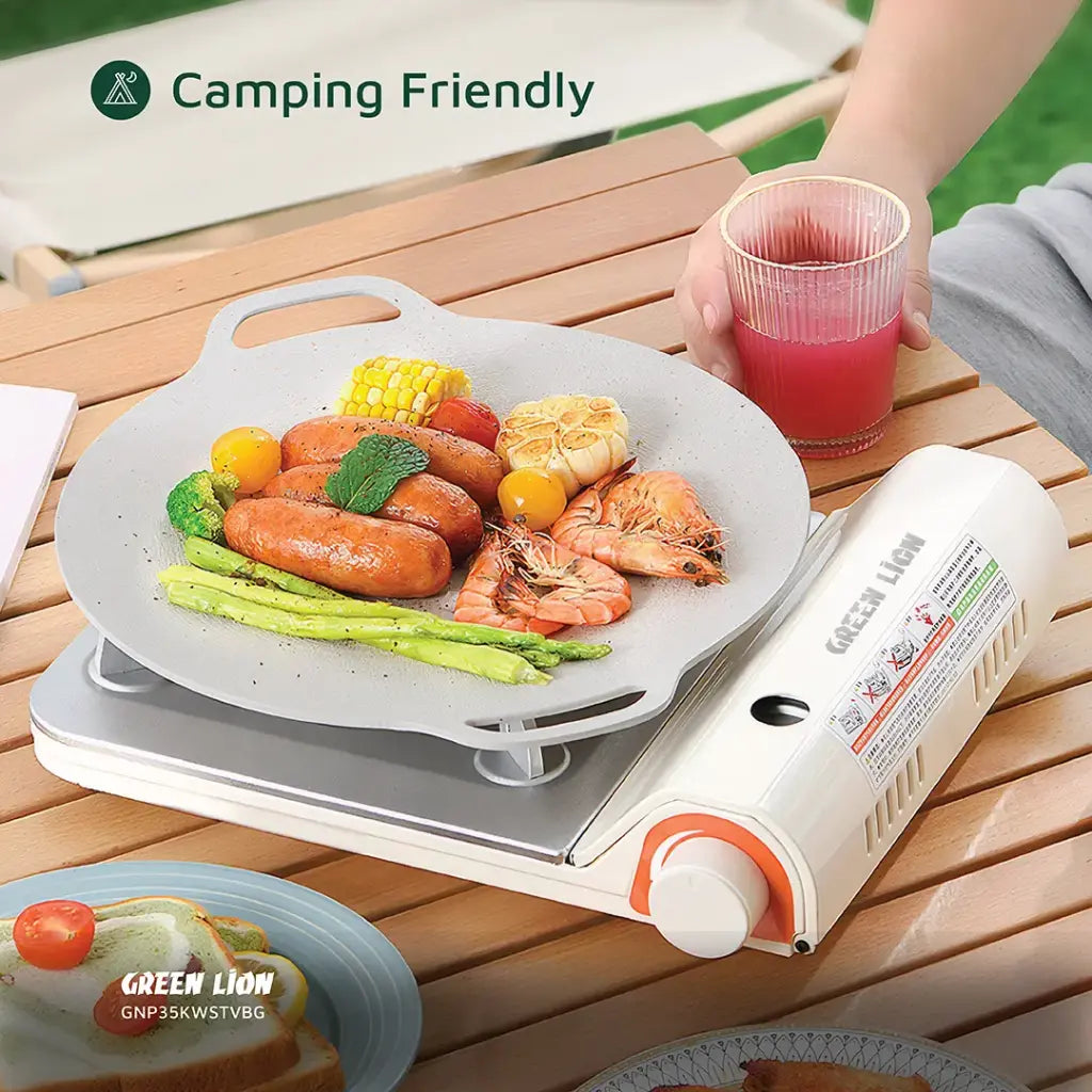 موقد جرين لايون المحمول للرحلات بقدرة 3.5 كيلو واط | Green Lion Portable Outdoor Stove 3.5KW