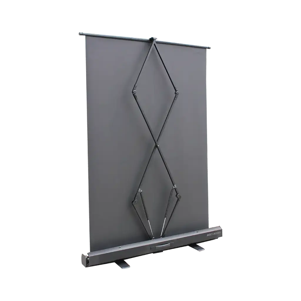 شاشة عرض بروجكتور جرين لايون المحمولة بقياس 80 انش - ابيض مطفي | Green Lion Portable Projector Screen 80" – Matte White