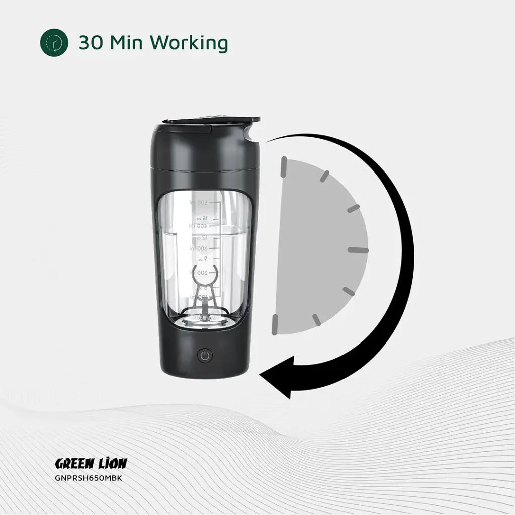 خلاط بروتين جرين لايون المحمول بسعة 650 مل  | Green Lion Protein Mixer 650mL