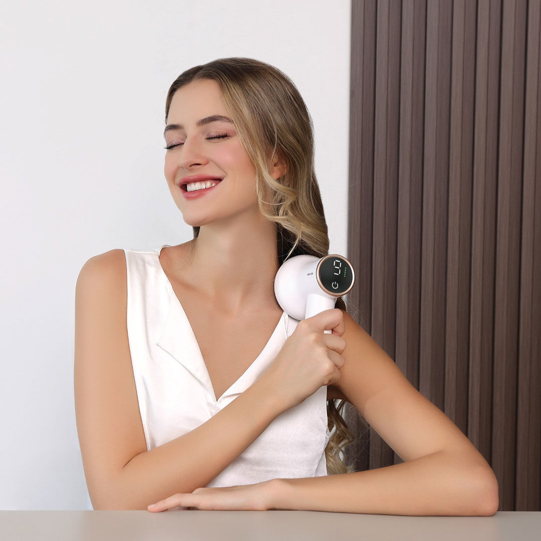 جهاز مساج جرين لايون ريلاكس ويف للجسم - ابيض | Green Lion Relax Wave Body Massager - White