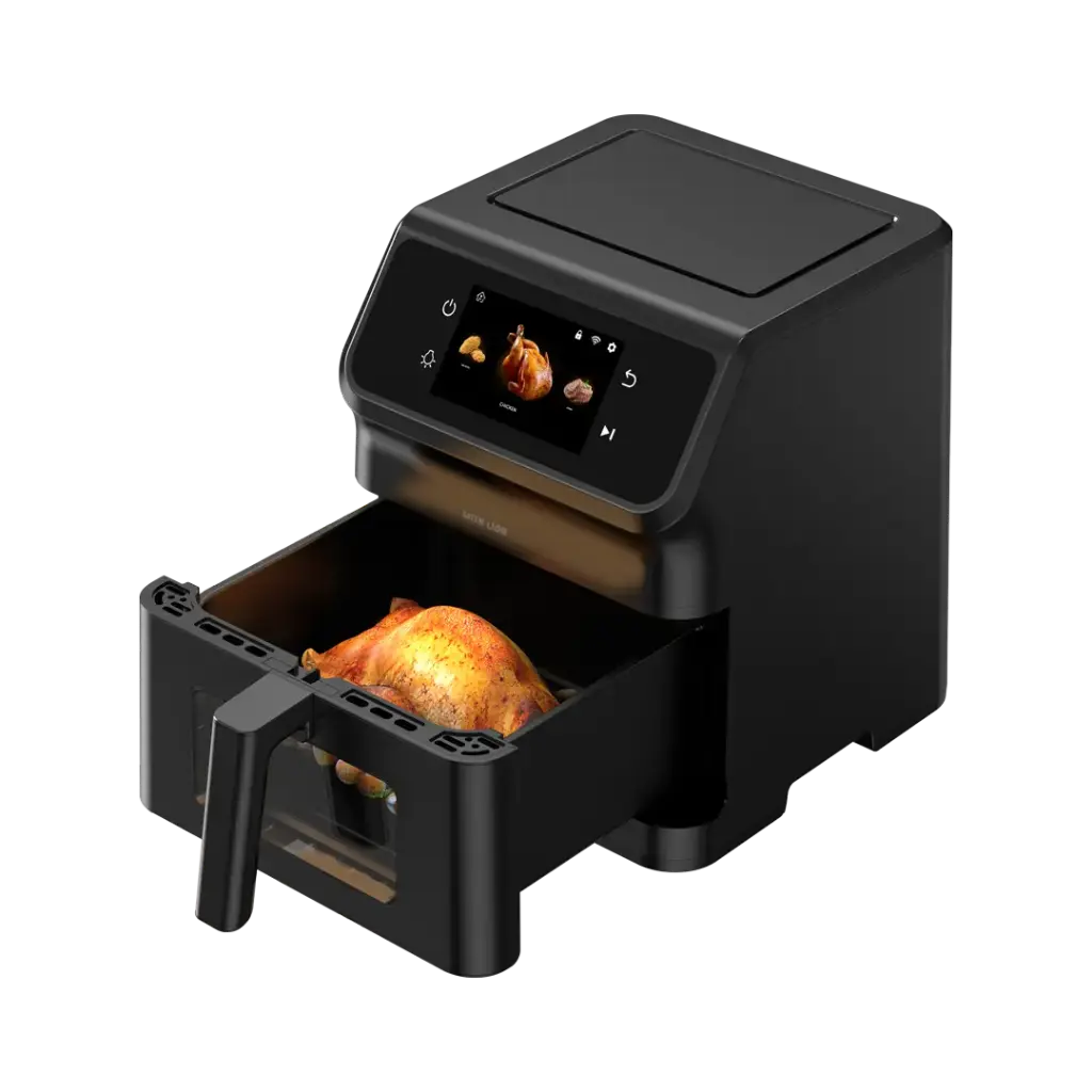 Green Lion Smart Air Fryer 6.5L - قلاية هوائية ذكية سعة 6.5 لتر طهي صحي بدون زيت مع واي فاي جرين ليون