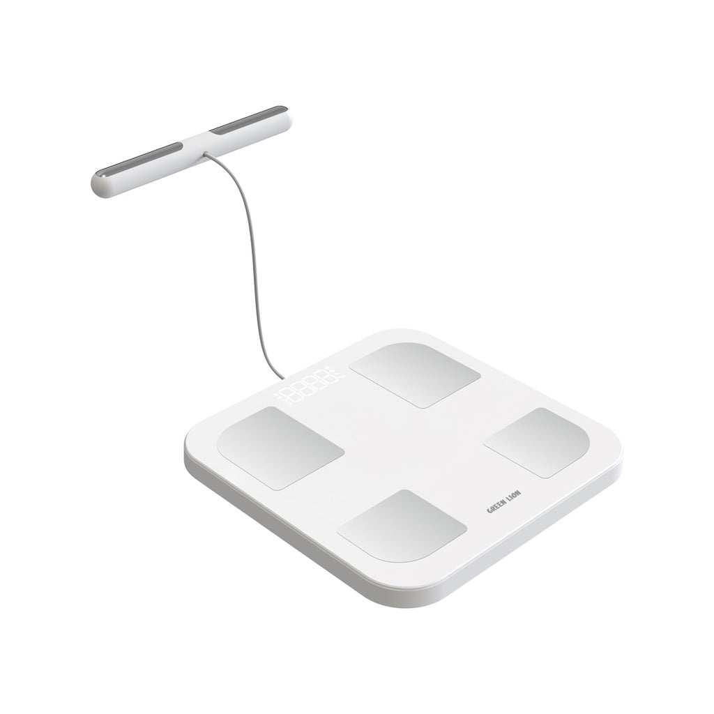 ميزان ذكي جرين لايون لقياس مكونات الجسم مع 8 أقطاب كهربائية | Green Lion Smart Body Scale with 8 Electrodes
