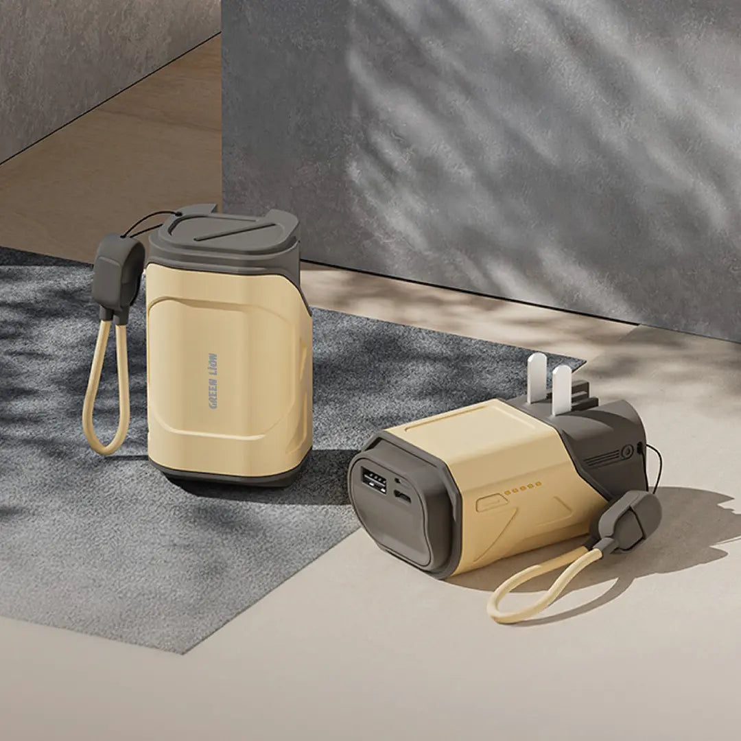 باور بانك جرين لايون تراف-إكس بسعة  10,000 مللي امبير | Green Lion Trave-X Power Bank 10000mAh