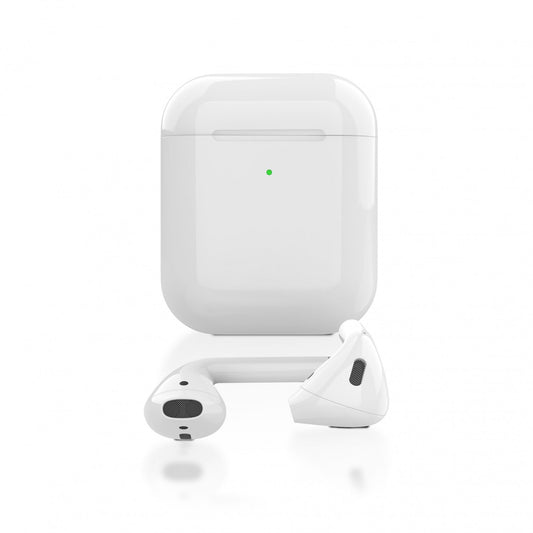 Green Lion Wireless Bluetooth Earbuds White - سماعة جرين ليون ايربودز اللاسلكية باللون الابيض