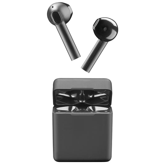 Cellularline Music Sound TWS Capsule Bluetooth Headphones with Charging Case - صوت الموسيقى كبسولة توايس سماعات بلوتوث مع علبة شحن من سليولارلاين