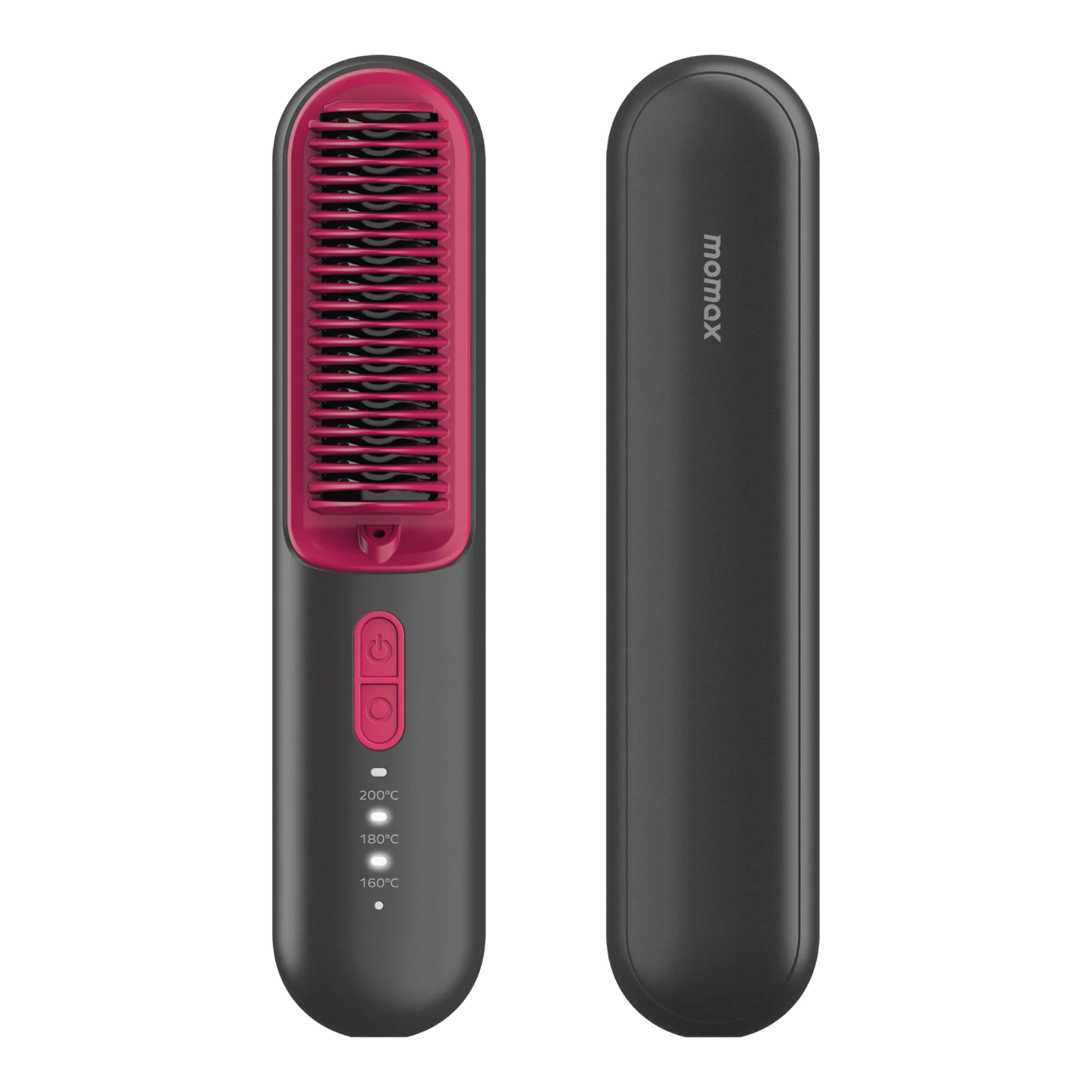 Momax Ultra Sleek Cordless Hair Straightener Brush - فرشاة فرد الشعر اللاسلكية الانيقة موماكس الترا سليك