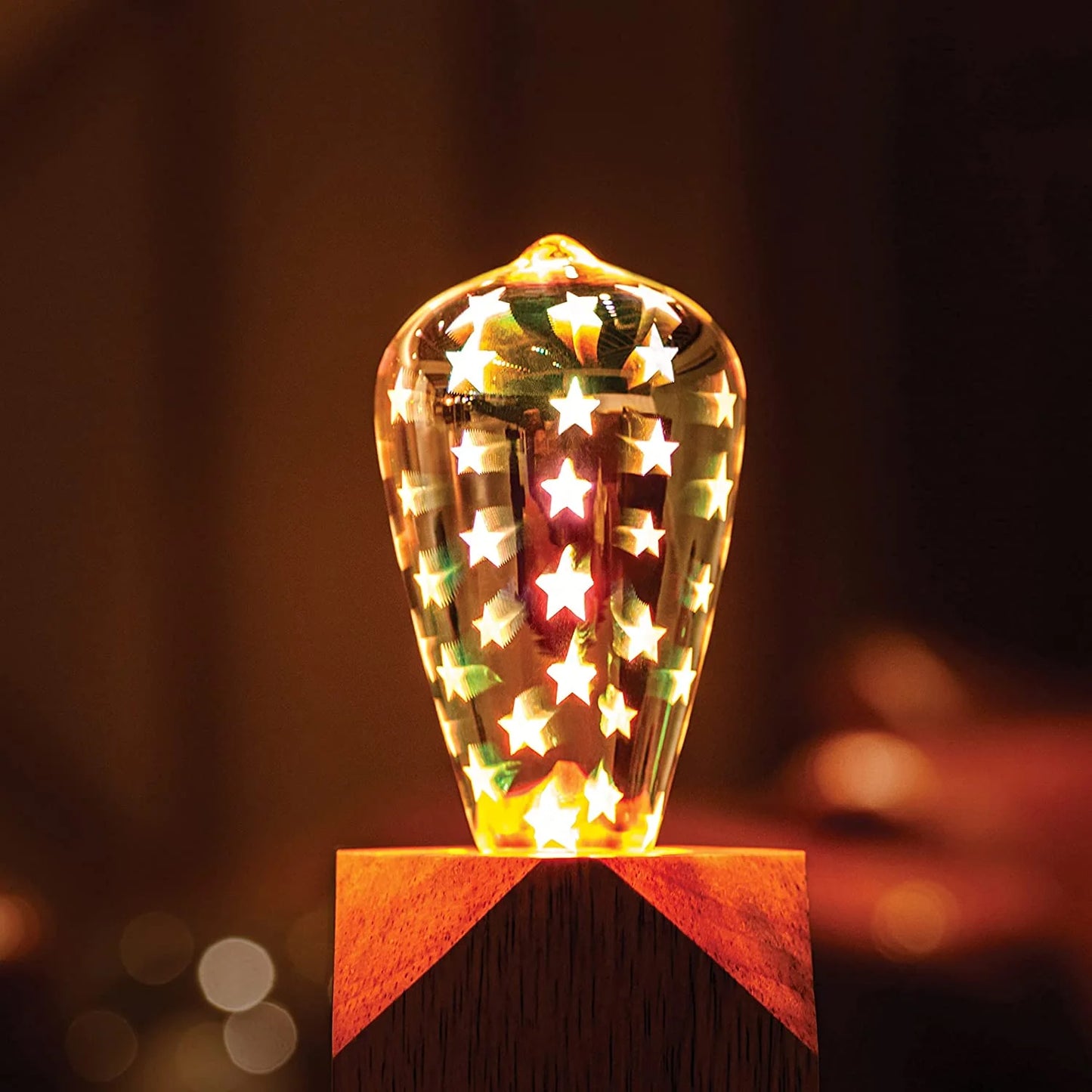MOMAX IoT LED Bulb Star | Smart Wi-Fi Light Bulb with App & Voice Control - لمبة موماكس الذكية – إضاءة Wi-Fi قابلة للتحكم عن بُعد، تدعم الأوامر الصوتية