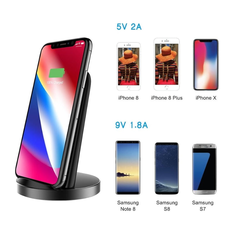 شاحن موماكس Q.Dock 2 اللاسلكي بقدرة 10 واط | MOMAX Q.Dock 2 Wireless Charger 10W