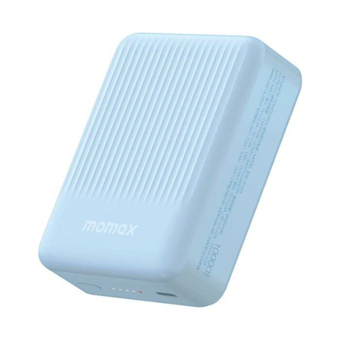 Momax Q.Mag Minimal 2, 10000mAh Magnetic Wireless Power Bank for MagSafe - باور بانك موماكس كيو ماج مينيمال 2 اللاسلكي المغناطيسي بسعة 10000 مللي امبير, متوافق مع ماج سايف