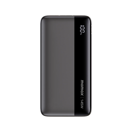 Momax Power 25000mAh 145W PD Fast Charging External Battery Pack - باور بانك مورماكس بور بسعة 25000 مللي امبير يدعم شحن سريع 145 واط