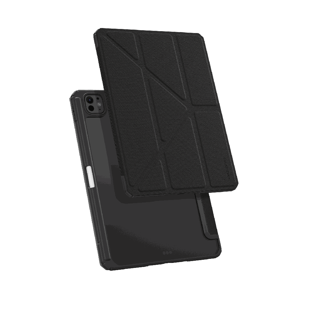 كفر اميزنك ثنك تايتان برو للايباد برو 11 2024 m4 - اسود | AMAZINGTHING Titan Pro Case for iPad Pro 11" (M4) 2024 – Black