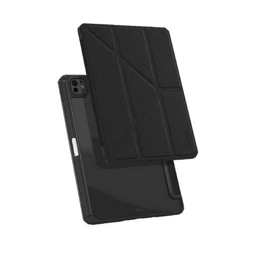 كفر اميزنك ثنك تايتان برو للايباد برو 11 2024 m4 - اسود | AMAZINGTHING Titan Pro Case for iPad Pro 11" (M4) 2024 – Black